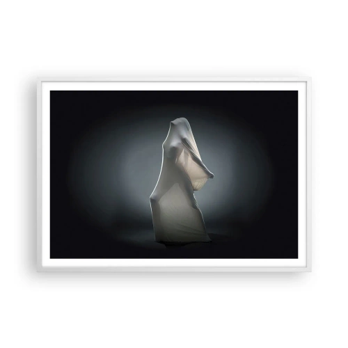 Poster in einem weißen Rahmen - Versteckte Wünsche - 100x70 cm