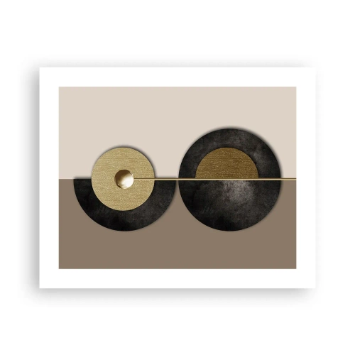 Poster - Variationen rund um den Kreis - 50x40 cm