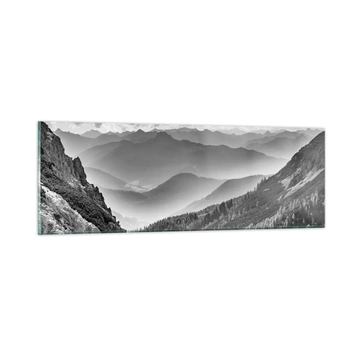 Glasbild - Bild auf glas - Bis zum Horizont - 90x30 cm