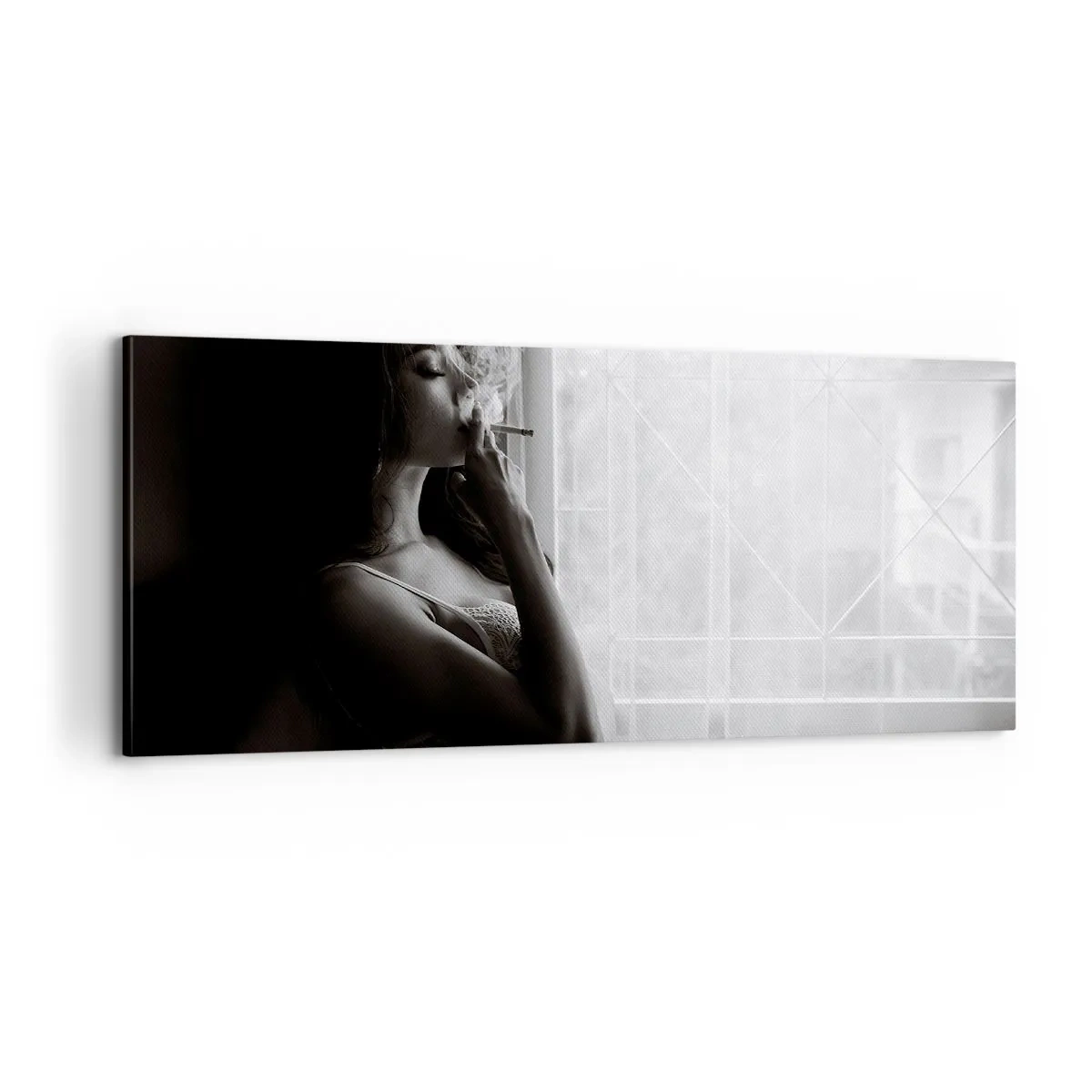 Bild auf Leinwand - Leinwandbild - Sinnlicher Moment - 100x40 cm