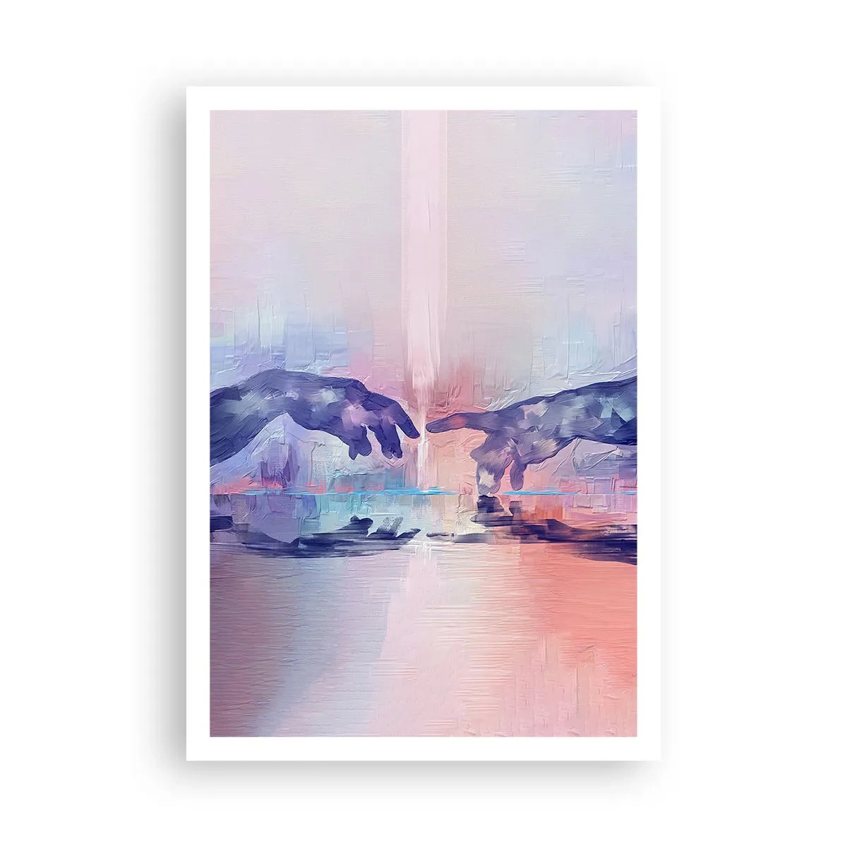Poster - Göttlicher Funke des Lebens - 70x100 cm