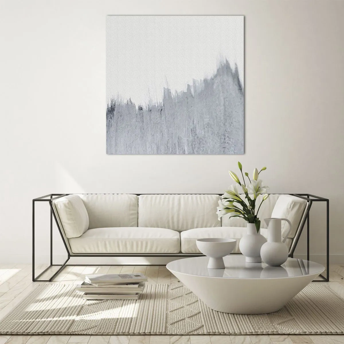 Glasbild - Bild auf glas - Mysteriöse Aufzeichnung - 60x60 cm