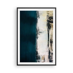 Poster in einem schwarzem Rahmen - Horizontale Komposition - 61x91 cm