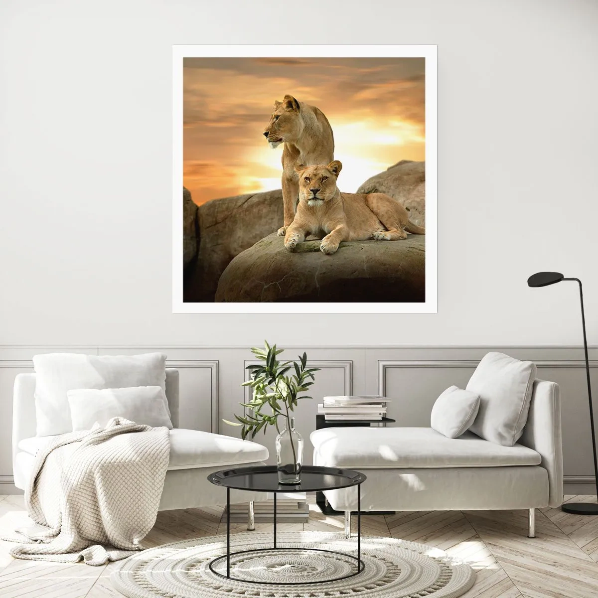 Poster - Königliche Majestät - 30x30 cm