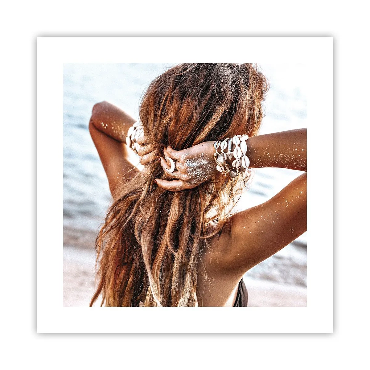 Poster - Eine Schwester von Wasser und Sonne - 40x40 cm