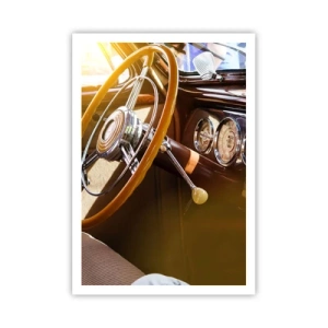 Poster - Ein Hauch von Luxus aus der Vergangenheit - 70x100 cm