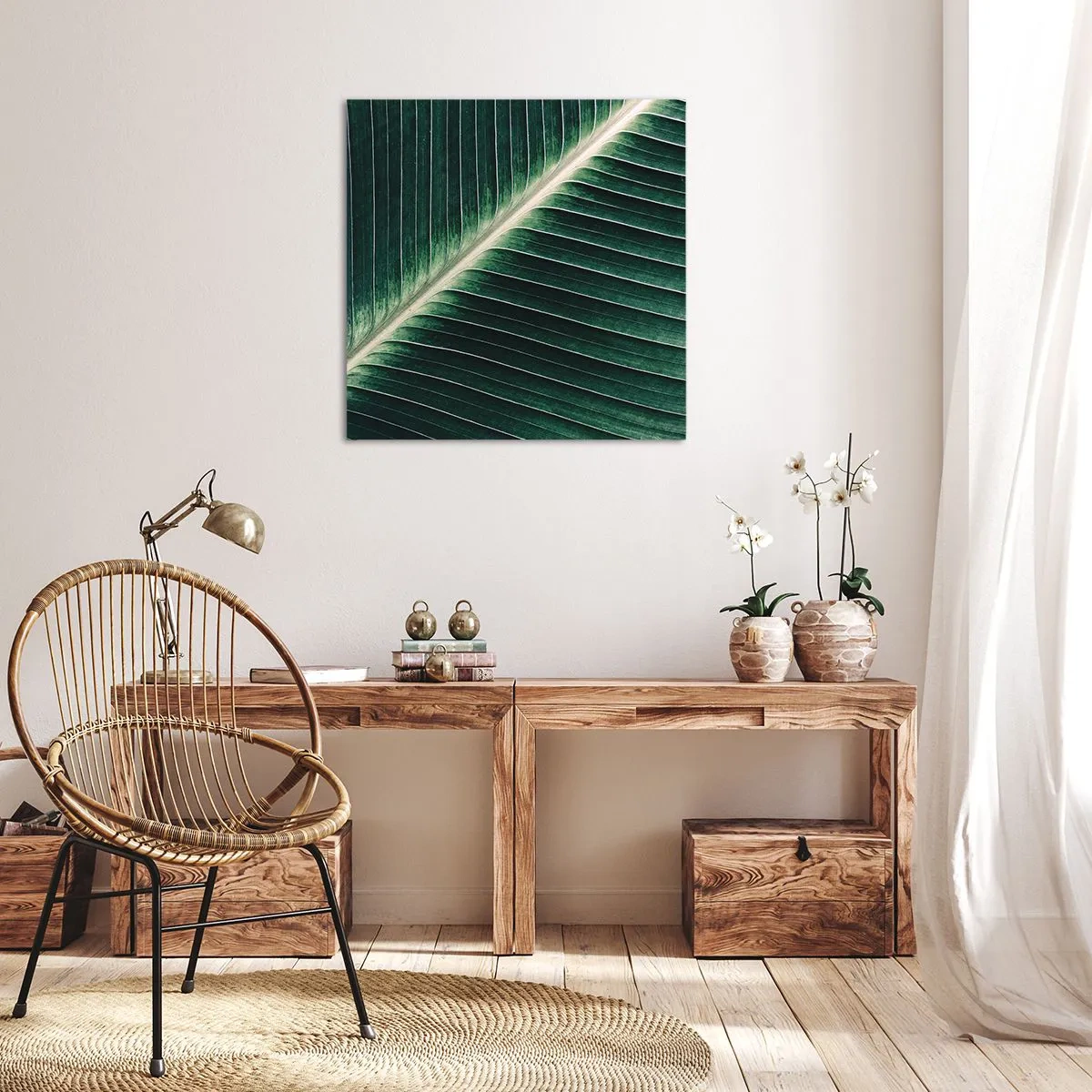 Bild auf Leinwand - Leinwandbild - Rhythmus der Natur - 70x70 cm