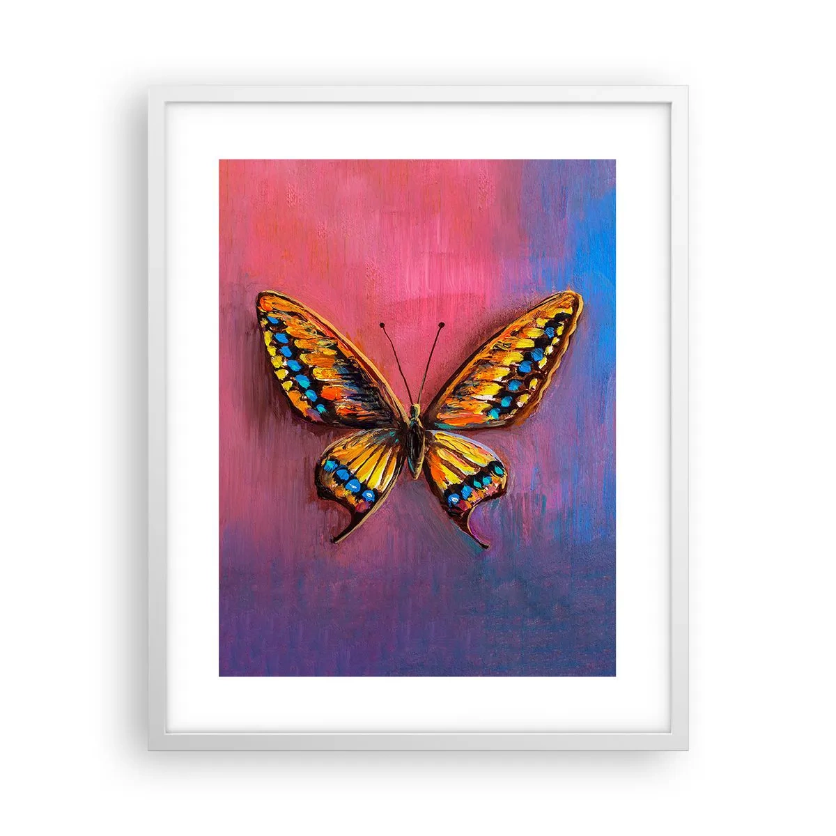 Poster in einem weißen Rahmen - Ein Juwel der Natur - 40x50 cm