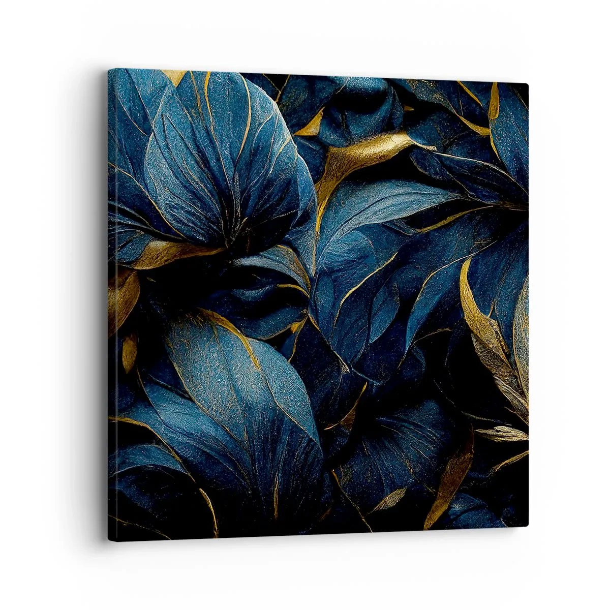 Bild auf Leinwand - Leinwandbild - Mit Gold gefüttert - 30x30 cm