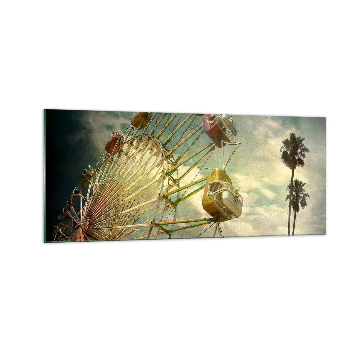 Glasbild - Bild auf glas - Es wird Spaß geben ... - 100x40 cm