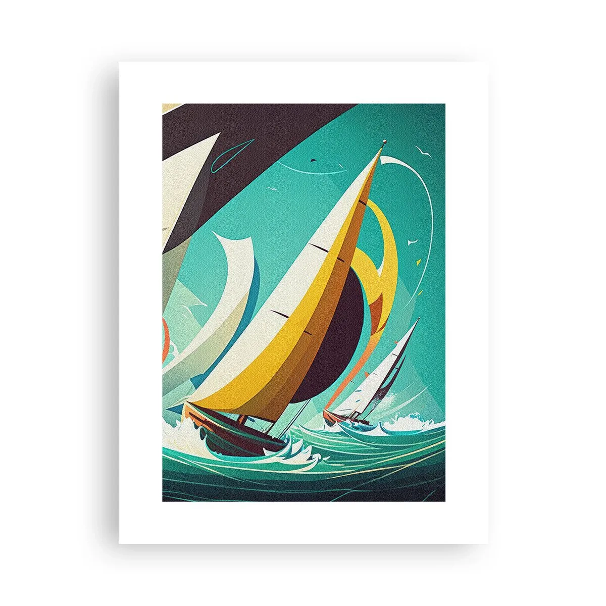 Poster - Viel Glück mit den Elementen - 30x40 cm