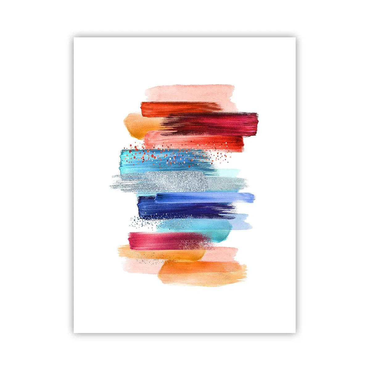 Poster - Auf und ab - 30x40 cm