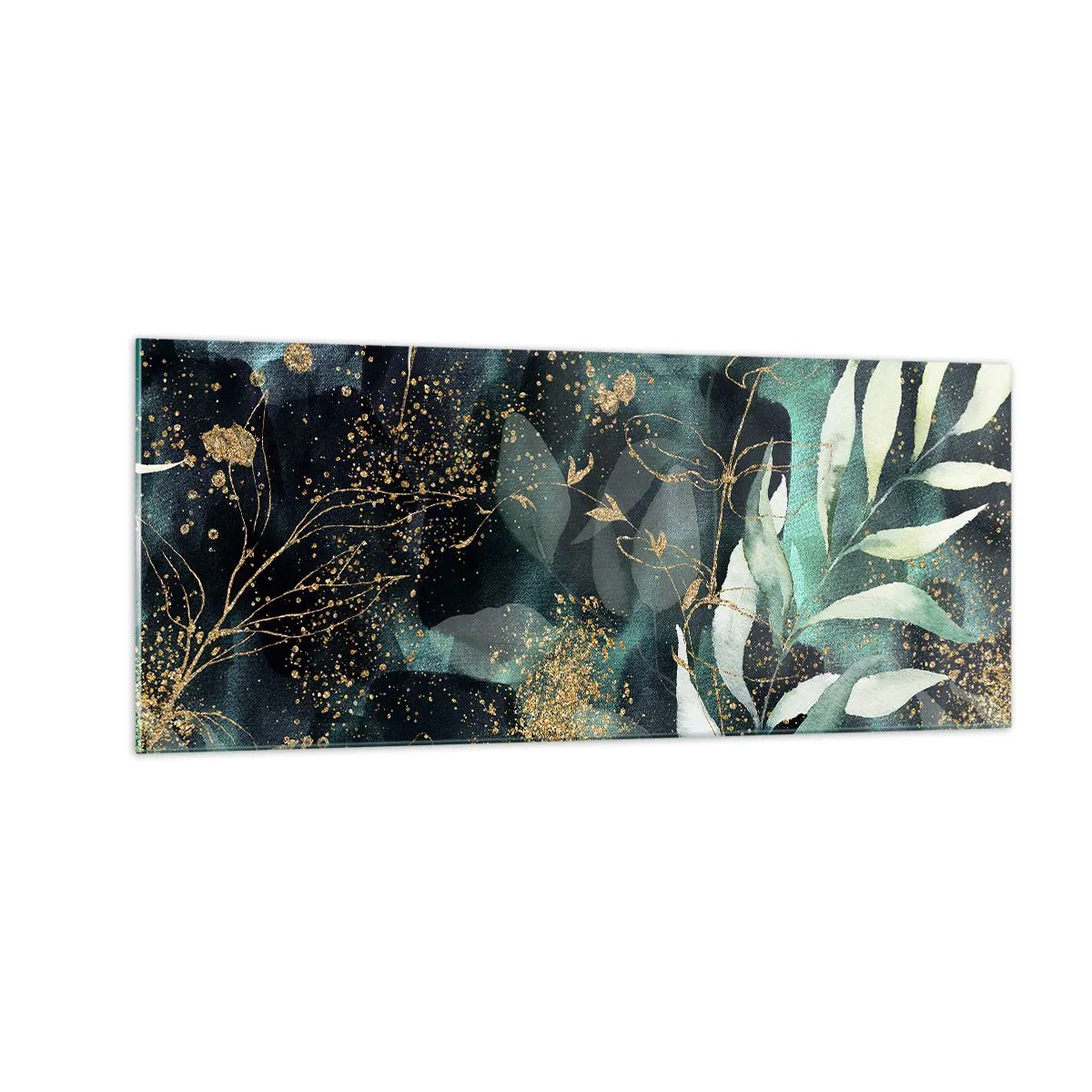 Glasbild - Bild auf glas - Zaubergarten - 100x40 cm