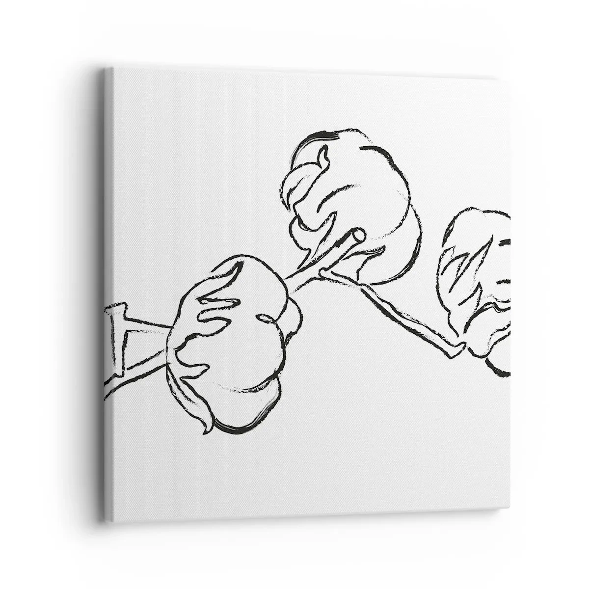 Bild auf Leinwand - Leinwandbild - Baumwolldaunen - 30x30 cm