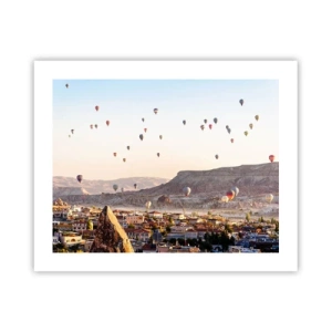 Poster - Wie Schiffe am Himmel - 50x40 cm