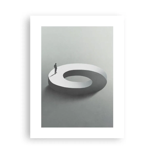 Poster - Und wie soll man davon klug werden - 30x40 cm