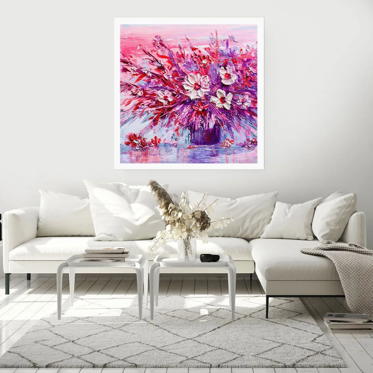 Poster - Unschuld und Leidenschaft - 60x60 cm