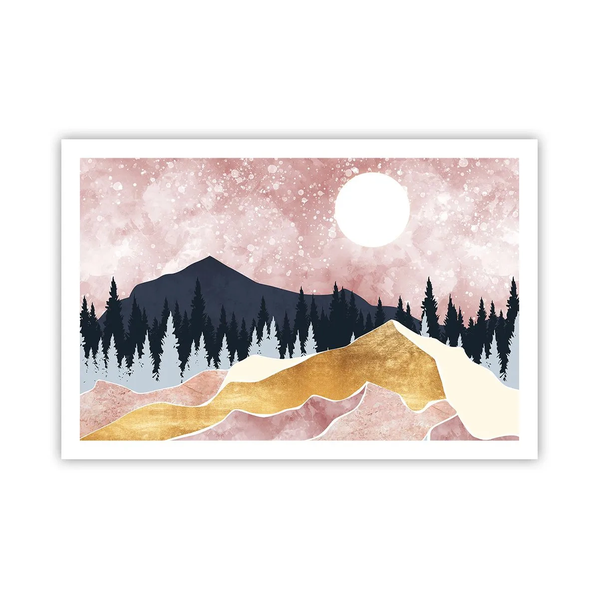 Poster - Nachtwache - 91x61 cm