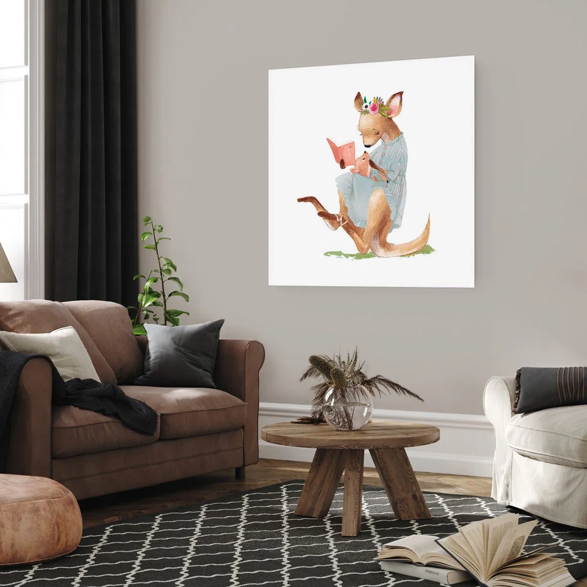Poster - Lies mir vor Mama - 30x30 cm