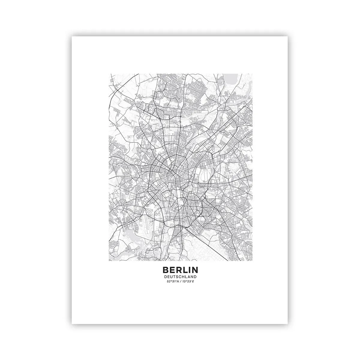 Poster - Berliner Blume - 30x40 cm