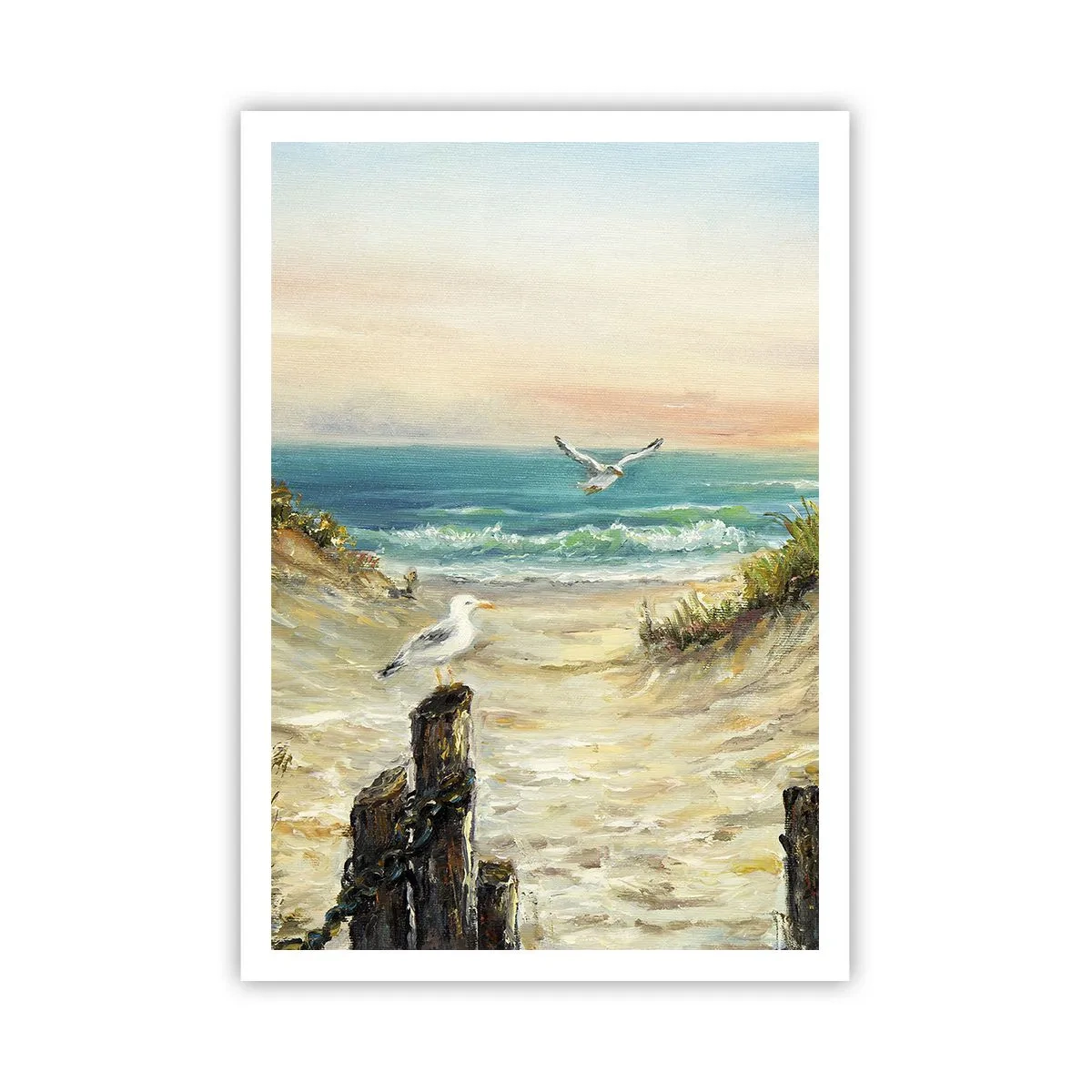 Poster - Windlose Abgeschiedenheit - 70x100 cm