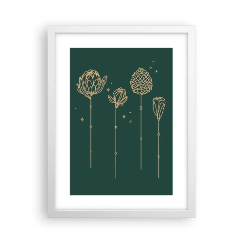 Poster in einem weißen Rahmen - Familie ZIÓŁkowski - 30x40 cm