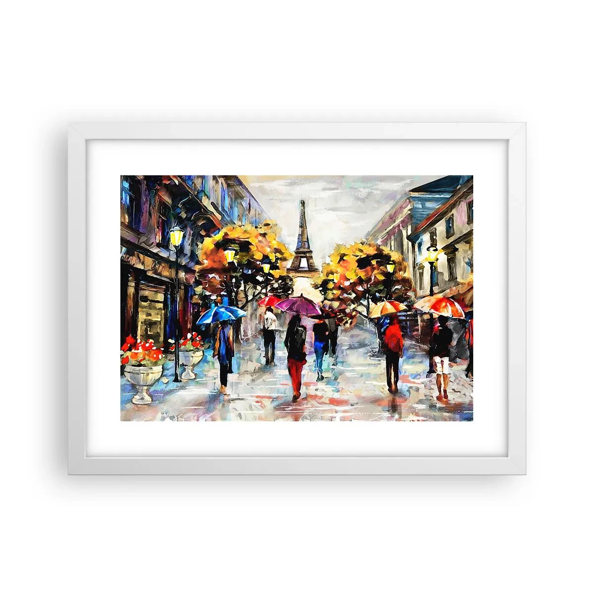 Poster in einem weißen Rahmen - Besonders schön im Herbst - 40x30 cm