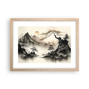 Poster in einem Rahmen aus heller Eiche - Einzigartiger Charme des Orients - 40x30 cm