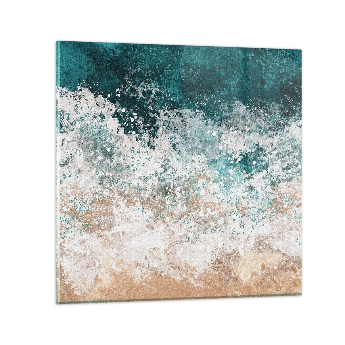 Glasbild - Bild auf glas - Meeresgeschichten - 40x40 cm