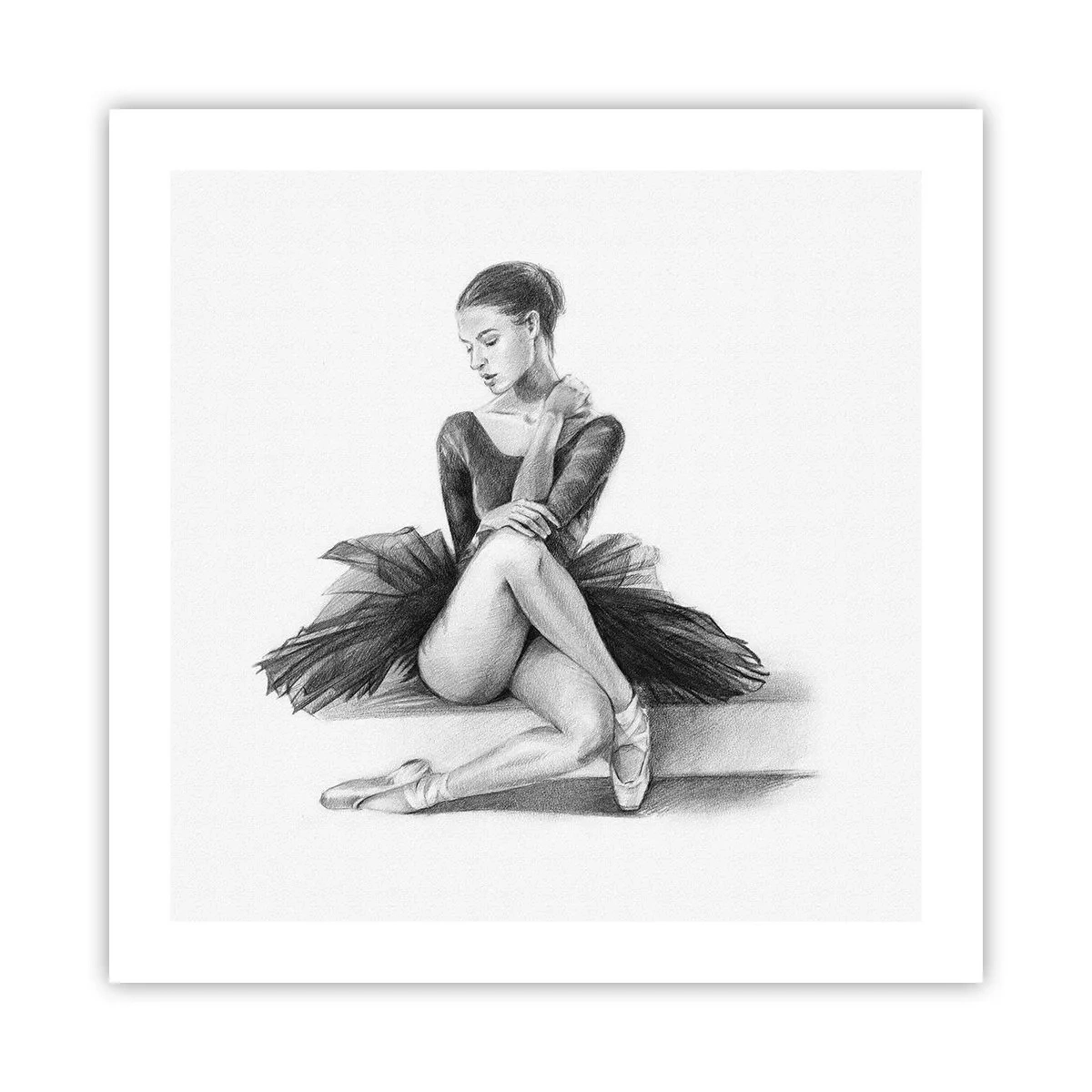 Poster - Vom Tanz verzaubert - 50x50 cm