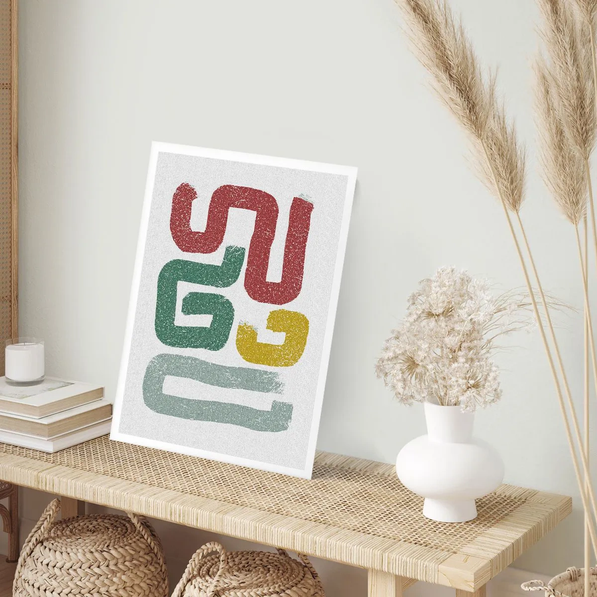 Poster - In einer unbekannten Sprache - 40x50 cm