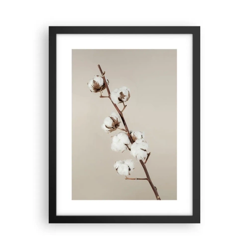 Poster in einem schwarzem Rahmen - An der Quelle der Weichheit - 30x40 cm