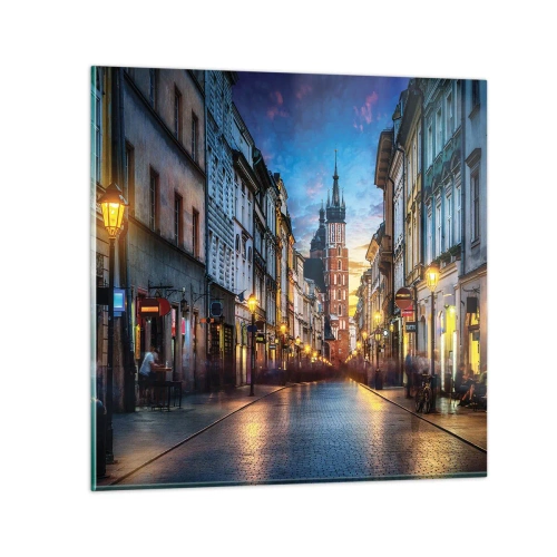 Glasbild - Bild auf glas - Krakauer Charme - 40x40 cm
