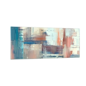 Glasbild - Bild auf glas - Zum Licht kommen - 100x40 cm