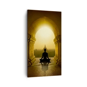 Bild auf Leinwand - Leinwandbild - Vollkommene Harmonie - 45x80 cm