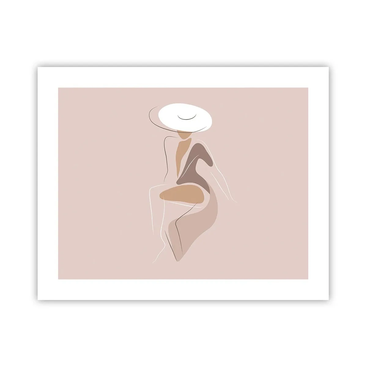 Poster - Eine Dame sein - 50x40 cm