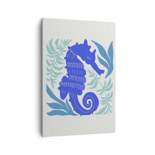 Bild auf Leinwand - Leinwandbild - Auf einer Unterwasserwiese - 70x100 cm