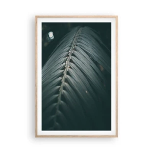 Poster in einem Rahmen aus heller Eiche - Die Präzision der Natur - 61x91 cm