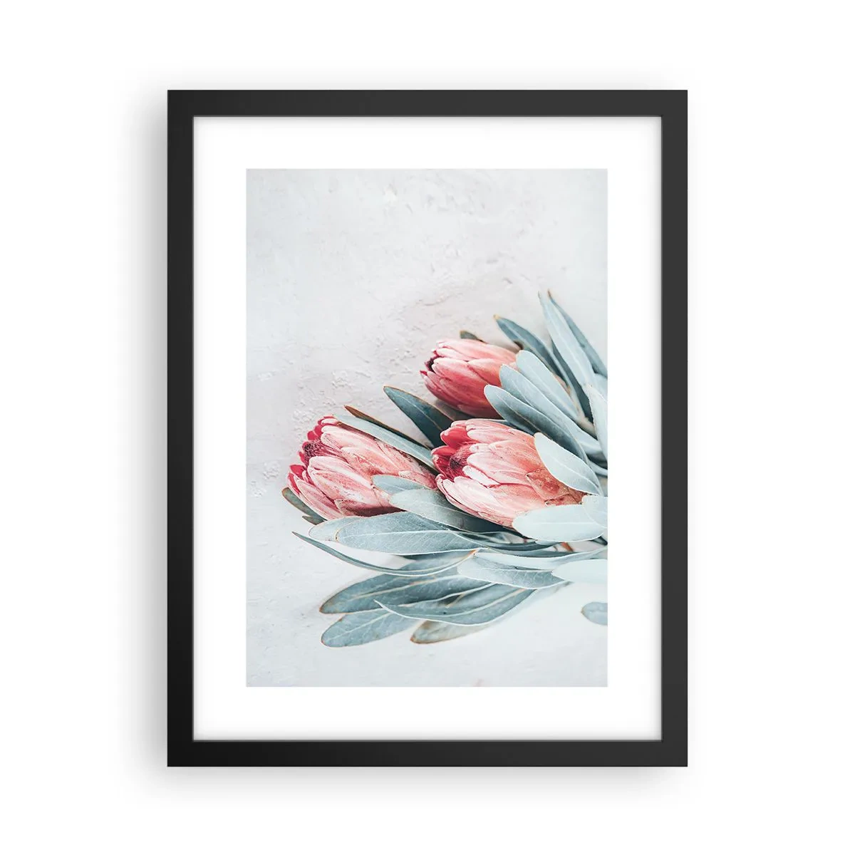 Poster in einem schwarzem Rahmen - Schämen sich für ihre eigene Schönheit - 30x40 cm
