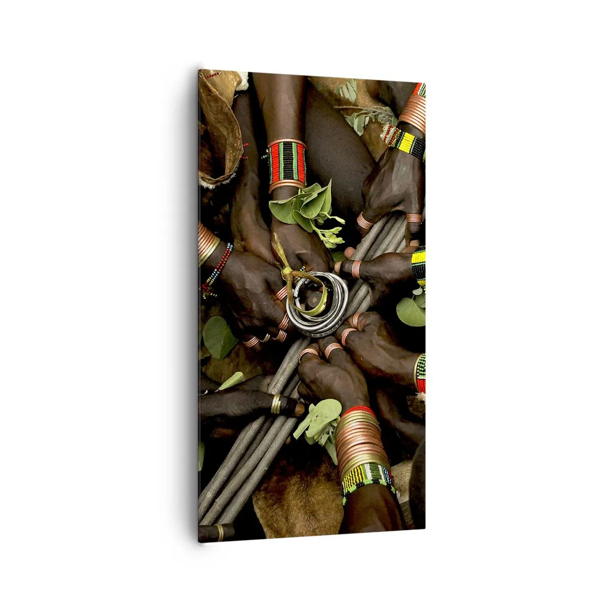 Bild auf Leinwand - Leinwandbild - Wir sind zusammen - 65x120 cm