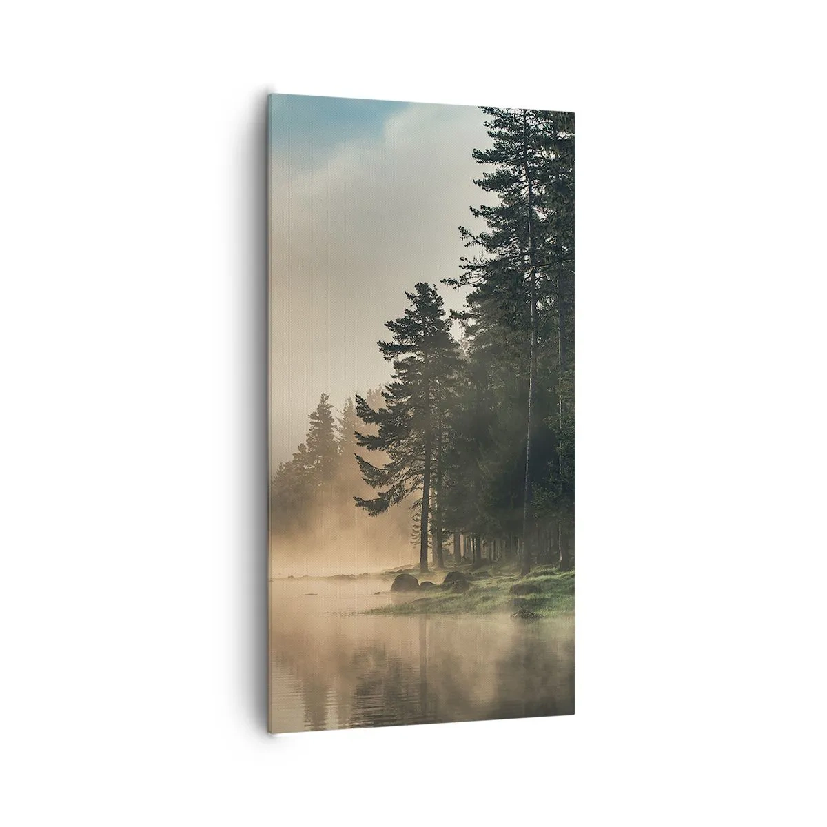 Bild auf Leinwand - Leinwandbild - Die Geburt des Tages - 65x120 cm