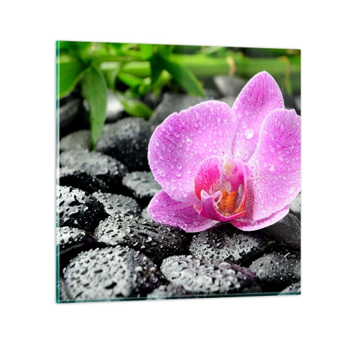 Glasbild - Bild auf glas - Wie ein offenes Herz - 30x30 cm