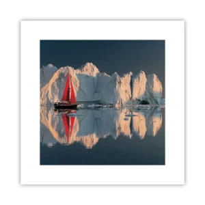 Poster - Am Rande der Welt - 30x30 cm