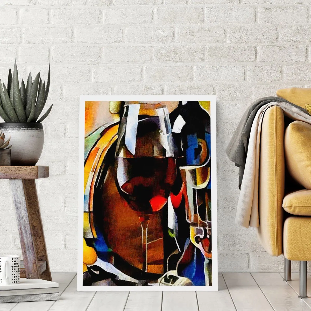 Poster - Und die Welt nimmt Farben an - 30x40 cm