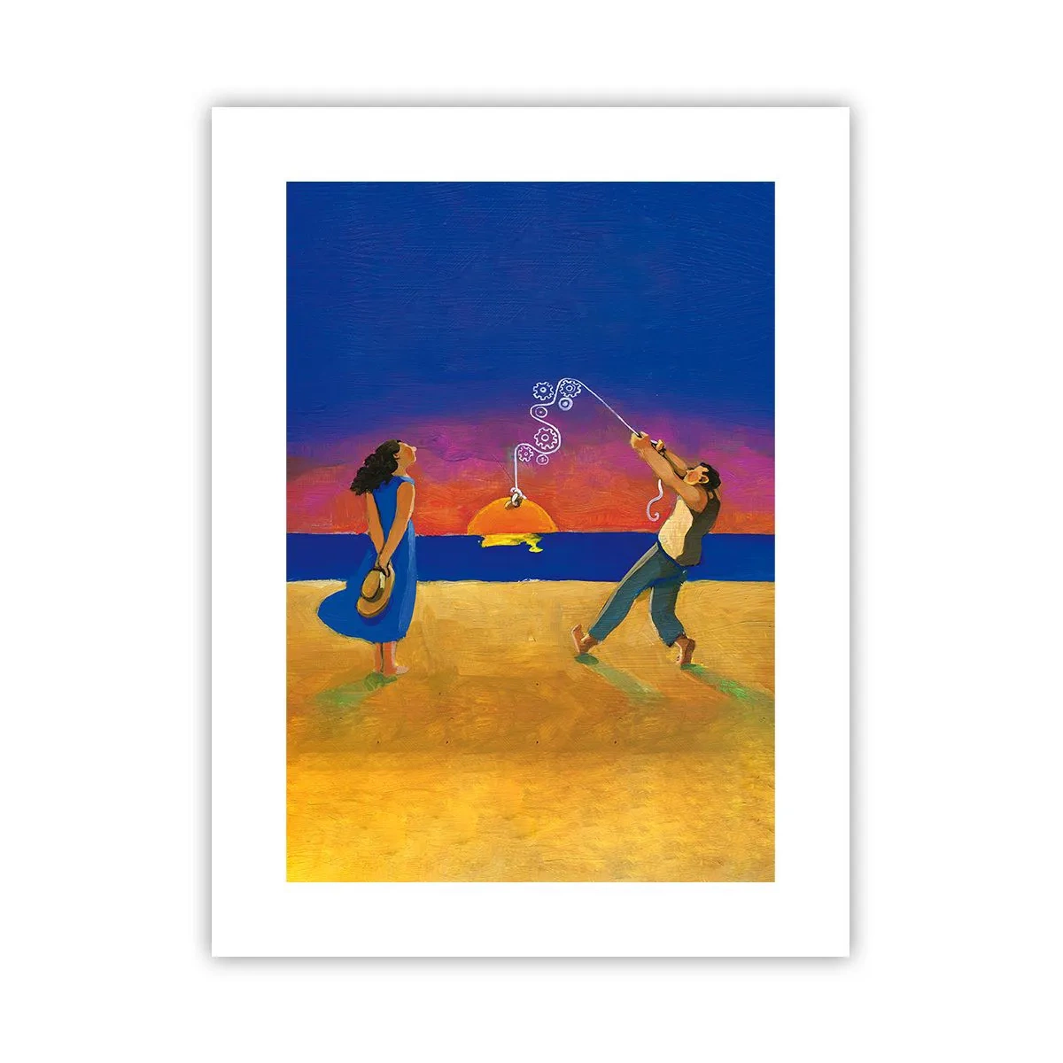 Poster - Mehr als ein Sternchen vom Himmel - 30x40 cm
