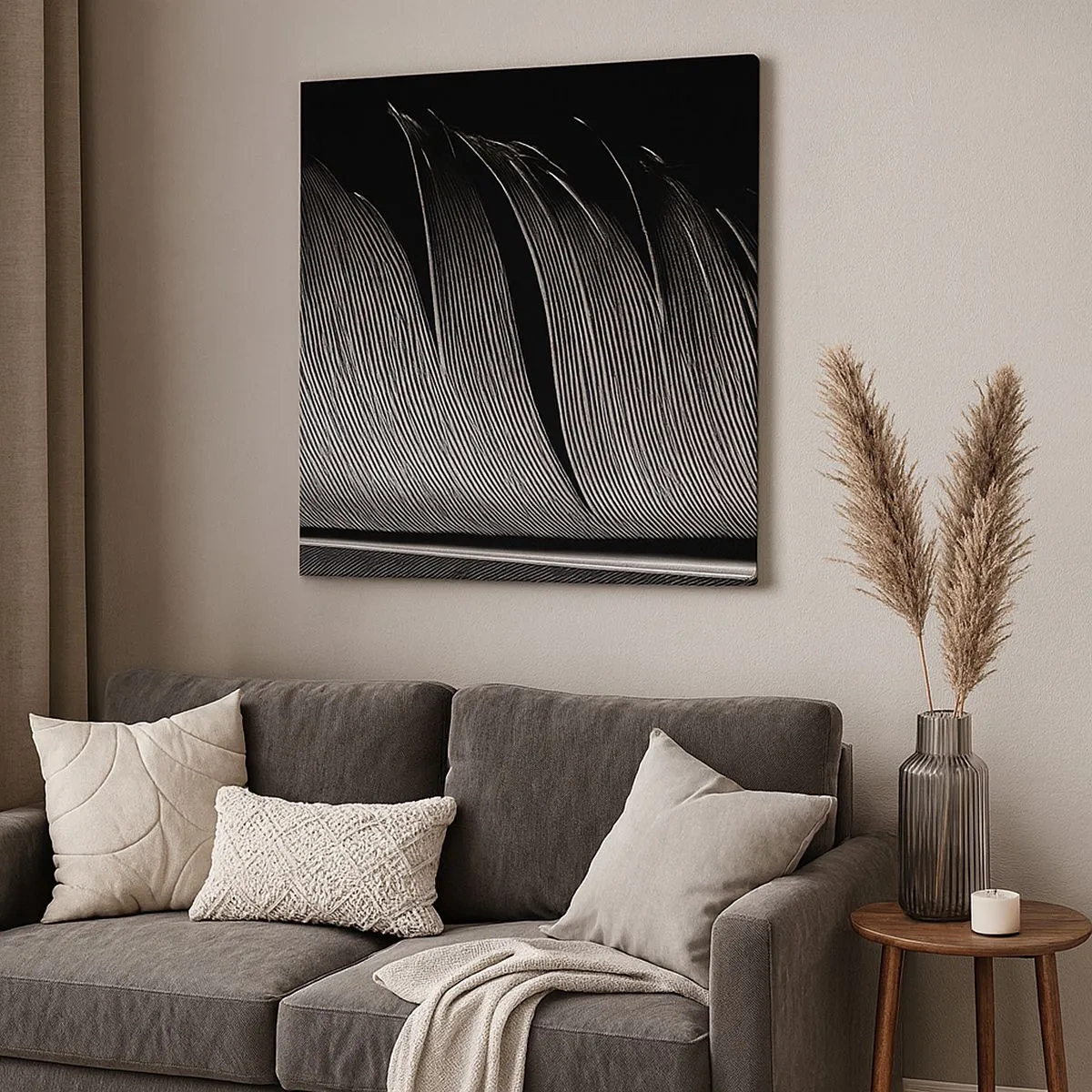 Bild auf Leinwand - Leinwandbild - Stift – ein wunderbares Design - 30x30 cm