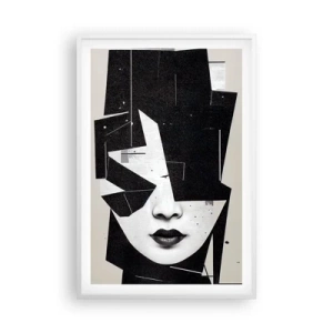 Poster in einem weißen Rahmen - Tief verborgen - 61x91 cm