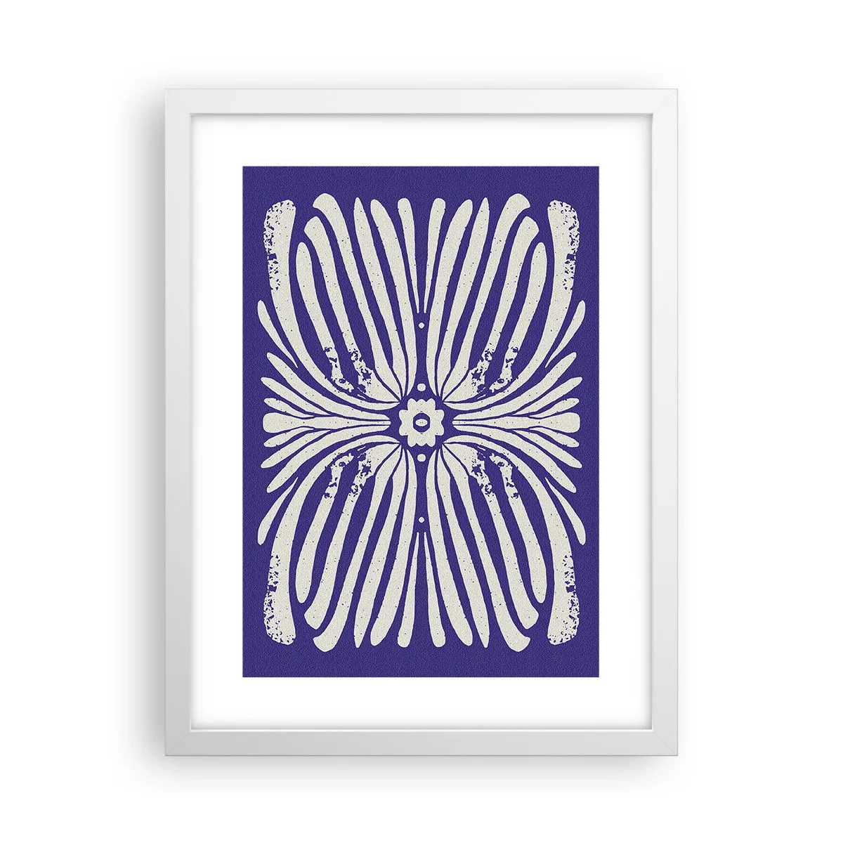 Poster in einem weißen Rahmen - Ethnische Inspirationen - 30x40 cm