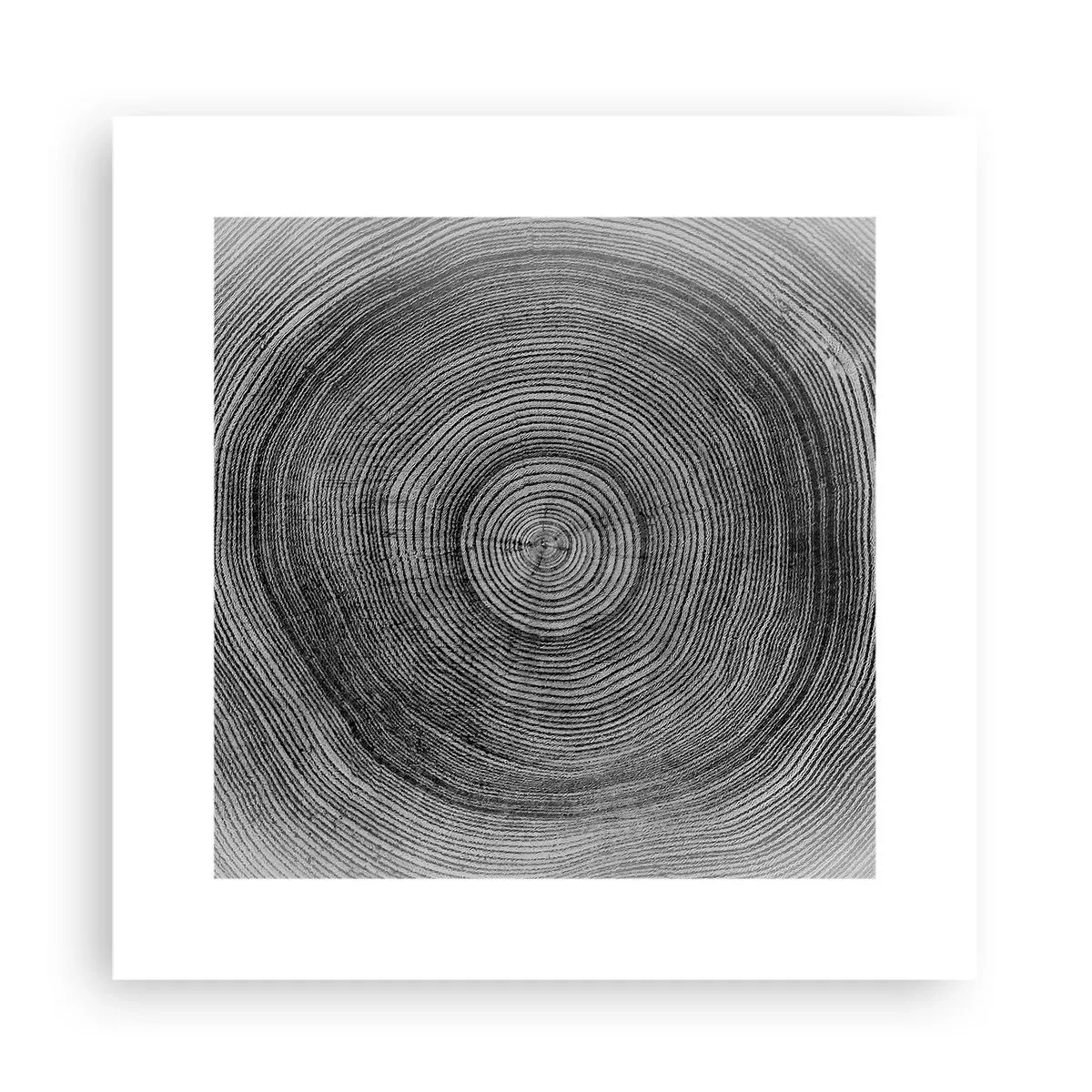 Poster - Zeichen der Zeit - 30x30 cm