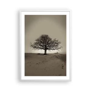 Poster in einem weißen Rahmen - Von hier zu Ewigkeit - 50x70 cm